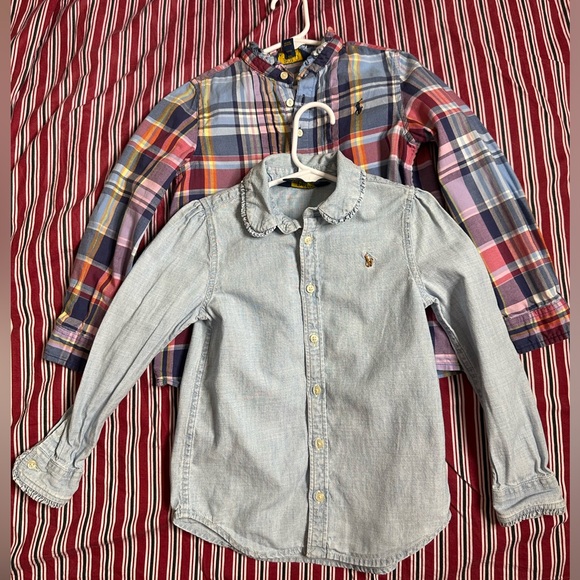 Polo Ralph Lauren ~ Lots of 2 Tops Size 5 Little Girls - Picture 12 of 16